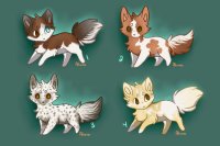 Fox Shoppe: Pony inspired Foxes! OPEN