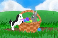 Birthday Bunny Basket