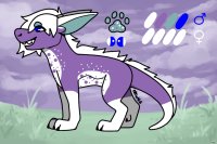 Alien Dog #3 Purple