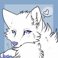 Simple wolf/cat avatar lines
