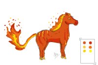 she's just a horse and she's on fireeee...