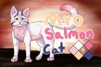 MYO Salmon  Cat Editable