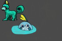 An attempt at sobble
