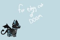 Adopt for edgy cat of DOOM