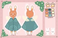 ☆ adoptable fairy bunny! ☆ adoptable fairy bunny!