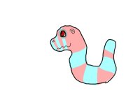 cotton candy worm?
