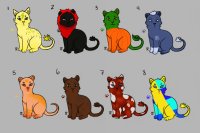 Adoptable cats/lions