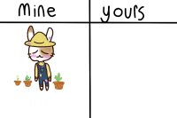 Mine vs. Yours- Miss Lady