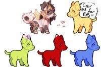color for pups! (stream in desc!)