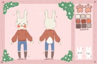 // adoptable oc bunny! auction //