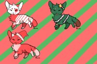 ~FREE~ Christmas Fox Adopts!