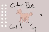 colour a palette get a doggo