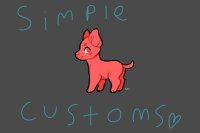 Simple Tealea Pup Customs