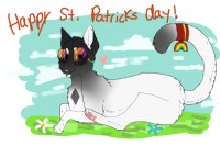 (WIP) ST. Paddys Day RAINBOW CAT
