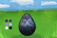 // Aurora Borealis Nagaline Egg