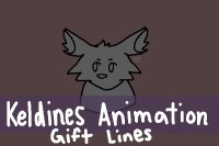 keldines animation gift lines