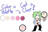 Palette for a chara ♡