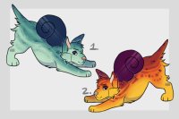 Snail Dog Adopts (1/2 open)