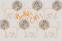 beau's cats (customs open!)