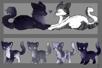 Cat Adopts | Lune x Unamed OC [1 Left]