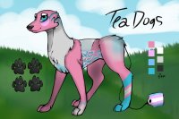 Tea Dog #021 ~ Trans