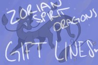 zorian spirit dragon gift lines ! !