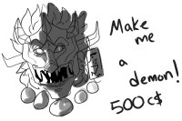 make me a demon! 500c$ prize!