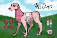 Tea Dog #044 ~ Blossoms
