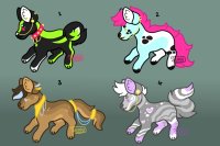 Canine Adopts #3 (2/4 open)