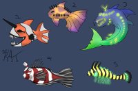 Fish of Leafilia Artist Entry Sheet