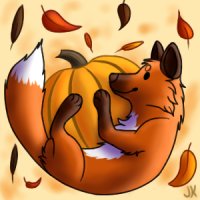 Autumn fox editiable  c: