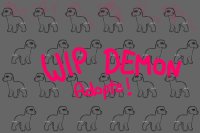 WIP Demon Pup Adopts: 1-5 open!