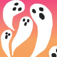 ghost dog litter icon