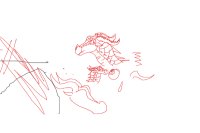 random dragon scribbles