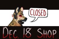 december 18 bribe shop | closed for now