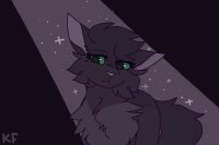 Hollyleaf except I drew this with my finger