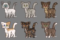15C$ natural cats - all sold