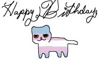 Happy birthday to all transgender people