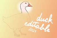 Duck Editable 2021