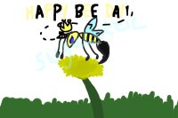 happy bee day !! (editable)