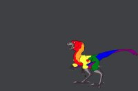 Pride Raptor for tyrannicalTerror
