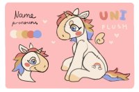 Unicorn plush