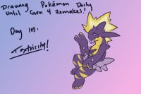 Drawing pokemon until BDSP release: day 109