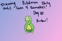 Drawing pokemon until BDSP release: day 120