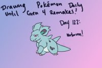 Drawing pokemon until BDSP release: day 122