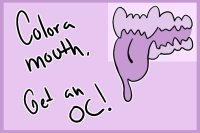 Color a Mouth CLOSED
