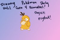 Drawing pokemon until BDSP release: day 124