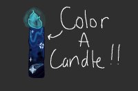 ☆.∵*❜°☆ space candle ☆°❜*∵☆