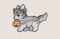Halloween pup