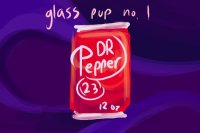 [CLOSED] GLASS PUP #1 - DR. PEPPER